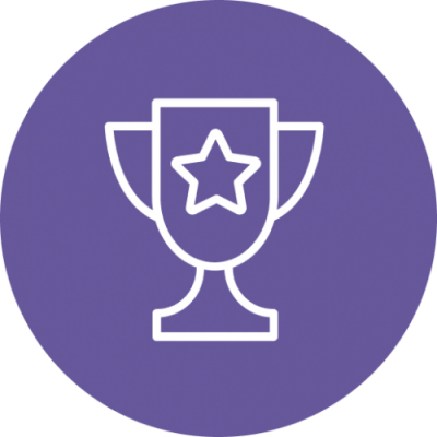 Award purple